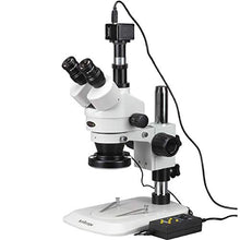AmScope Digital Trinocular Stereo Zoom Microscope 3.5X-90X Multi