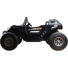 MotoTec Baja UTV 4x4 24v Carbon Fiber RC Black