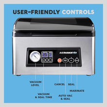 Avid Armor Ultra Series USV32 Premium Chamber Vacuum Sealer Machine Black