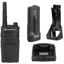 Motorola RMU2040 Radios 6 Pack with Speaker Mics Renewed Black