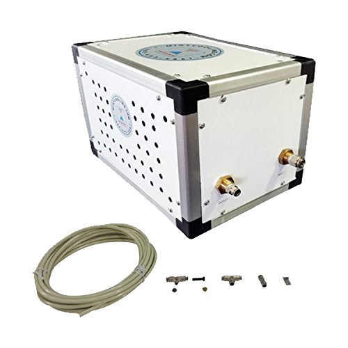 Mid Pressure Misting System - 250 PSI Patio misting System - Up to 40 Nozzles Misting System - For Residential, Warehouse, Industrial Misting - Stainless Steel Misting Nozzles (30 Nozzle System)