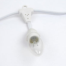 Novelty Lights 330 Feet Heavy Duty White Wire Light String, E17 Sockets