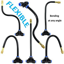 Outdoor Misting Cooling System Kit with Flexible Adjustable Nozzles & Flexible Misting Line & Filter, Patio Misters Mister System Drip Irrigation System for Outside Patio(Size:30m Tube+ 30 nozzles,)
