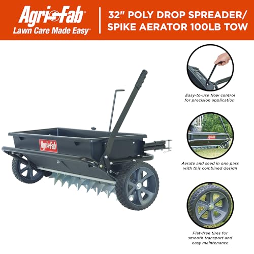Agri-Fab 100 lb. Tow Spiker/Seeder/Spreader