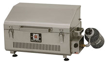 Solaire SOL-IR17MWR Marine Grade Portable Infrared Propane Gas Grill with Warming Rack, Stainless Steel
