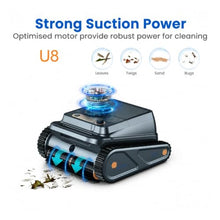 Pool Cleaner, Cordless Robotic Pool Cleaner, for Inground Pools, Wall and Waterline