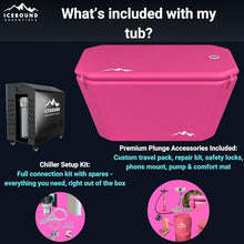 Ice Plunge Tub with Water Chiller - 1HP Efficient Hot and Cold Water Chiller for Ice Bath - Premium Ice Bath Tub with Chiller - WiFi - Filter - Ozone/UV - Ice Bath with Chiller