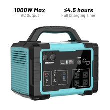 STARYLINE 1000W Portable Power Station 1024Wh LiFePO4 for Outdoor & Home