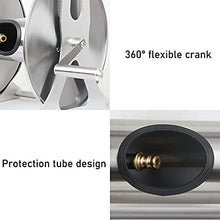 Garden Hose Reel Cart Small Portable Outdoor Cleaning Water Pipe Truck Wall-Mounted Pet Bath Reel Cart Garden Storage Set 20 m (40 m)