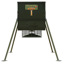 Texas Hunter Products Stand and Fill Wildlife & Deer Feeder 650 lb. Capacity Hunter Green