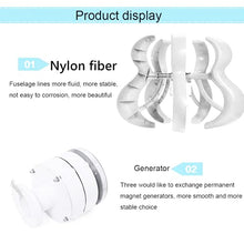 HYZHANHONG Small 1000W 12V 24V 48V Portable Vertical Wind Power Turbine Generator Kit, Nylon Bladesquiet Operation for Sailboats, Yachts, Campervans,220v