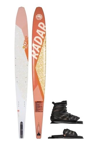 Radar Lyric Waterski w/ Lyric BOA - SM & Boot BOA ARTP Peach/Gold/White
