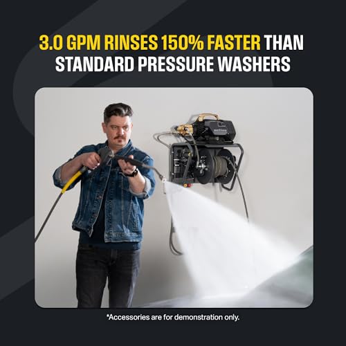 Active 3.0 GPM Professional High-Pressure Washer, 1000 PSI, 20A