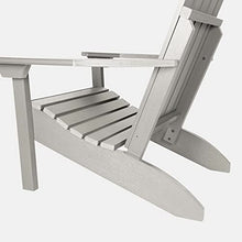 highwood Classic Westport Adirondack 6pc Set, Includes 4 Adirondack Chairs and 2 with Side Tables, Harbor Gray