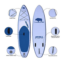 Atoll Inflatable Paddle Board Light Blue
