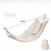 MaGiLL Camping Picnic Barbecue Casual Lightweight Easy Storage Swing Thickened Canvas Hammock