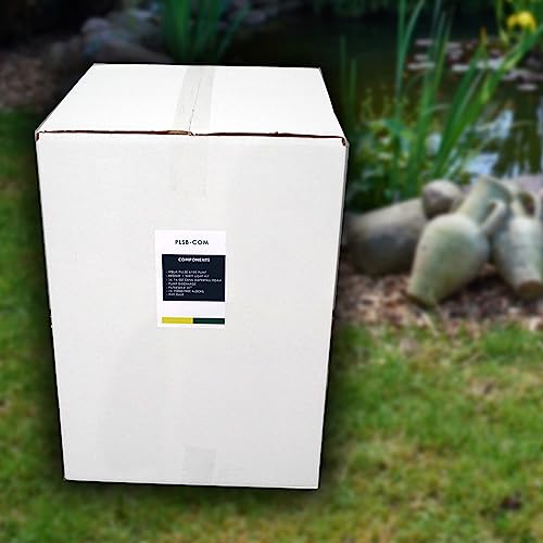 HALF OFF PONDS 10' x 30' Savio Pond Free 6100 EPDM Waterfall Kit w/MatrixBlox Black