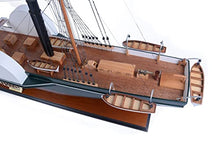 Old Modern Handicrafts Nemesis Ship Model Handcrafted Wood Multicolor