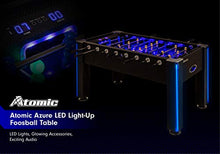 Atomic LED Light Up Foosball Table 55" Azure
