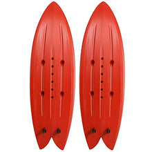 Lifetime Freestyle XL 98 Stand-Up Hardshell Paddleboard - 2 Pack (Paddles Included) Red