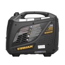 FIRMAN W01682F Refurbished Gas Inverter Portable Generator, 2000W Starting 1600W Running Power, Quiet Recoil Start, 120V Clean Inverter Energy for Camping, Tailgating, RV, and Outdoor Recreation