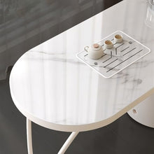 Slate Balcony Tea Table Small Cart Modern Simple Kung Fu Coffee for Living Room, Office Elegant