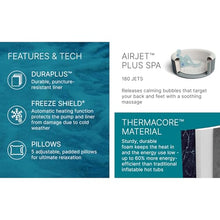 Bestway SaluSpa Toronto Smart AirJet Plus Hot Tub 7 Person Brown
