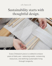 Chilewich Skinny Stripe Shag Mat with Waterproof Backing