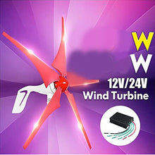 HUIZHITENGDA No Noise 3000W Wind Generator Kit,220V Wind Turbines Horizontal Home Powers Windmill Energy Turbines Charge(with Controller),48V