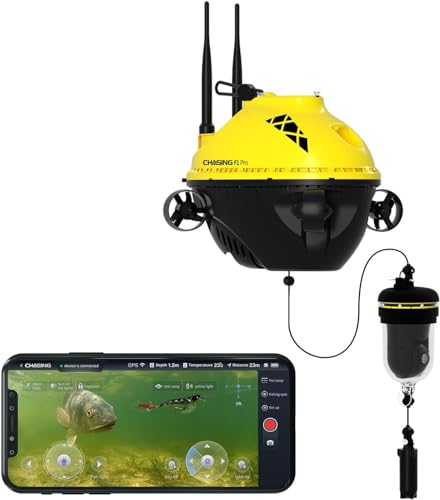 Chasing F1 Pro Fish Finder Underwater Drone Yellow