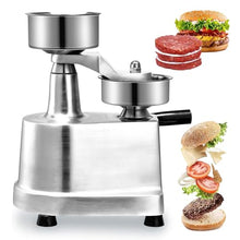 uhyOHF Commercial Burger Patty Maker, 100mm/130mm/150mm Burger Press Patty Maker, Kitchen Meat Forming Processor,4 Inch