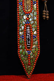 Generic Tibetan Temple Dragon Head Sword Amulet