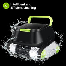 EliteBloom Swimming Pool Sewage Suction Robot, Cordless Robotic Pool Cleaner, with 180Mins Running Time - Ideal for above-Ground Pools