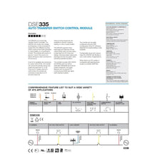Original for DSE335 ATS Auto Transfer Switch Generator Control Module