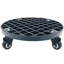 QUANGJN Plant Caddy with Wheels Heavy Duty,440Lb Capacity, Rolling Plant Stand, Planter Caddies Round Large Flower Pot Mover Plant Dolly Holder Planter Trolley Cas,Black-36cm/14in