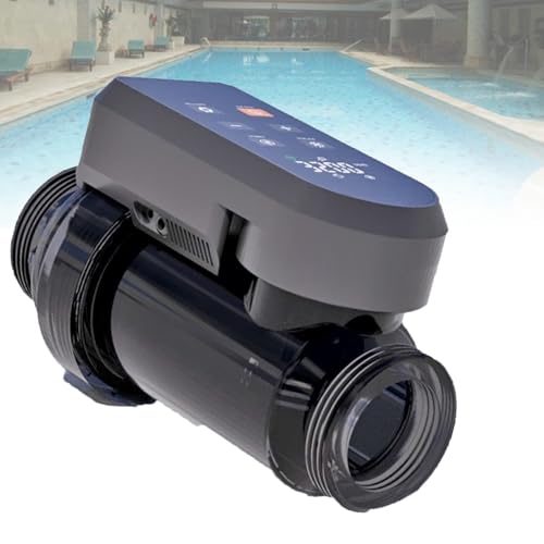 PweKzxt Salt Chlorinator,Saltwater Pool Chlorinator,Salt Water Pool Chlorinator, Saltwater Generator Above Ground Pool,for Swimming Pool salinity30