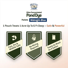 Bjornsen Ultra-Concentrated Midnight Blue Pond Dye, 20 Pouches, 80 Packs