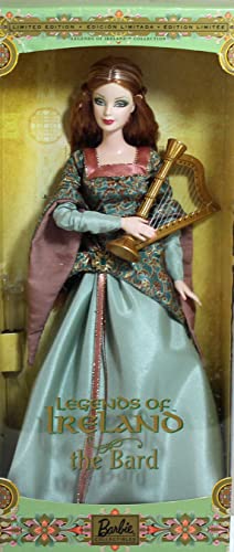Mattel Barbie Legends of Ireland Limited Edition The Bard Green