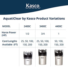 Kasco AquatiClear 1/2HP Circulator w/Mount, 120V, 200ft Power Cord