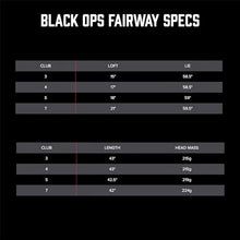 PXG 0311 Black Ops Fairway Wood - 3-Wood - Right Hand - Regular Flex
