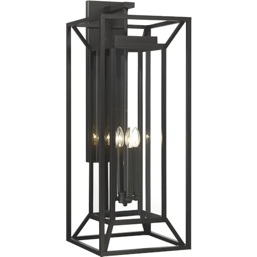 Minka Lavery 71269-66-C Harbor View Outdoor Wall Light, 1-Light 60 Watts, Coal