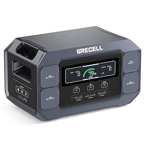 GRECELL Portable Power Station 1126Wh 2200W