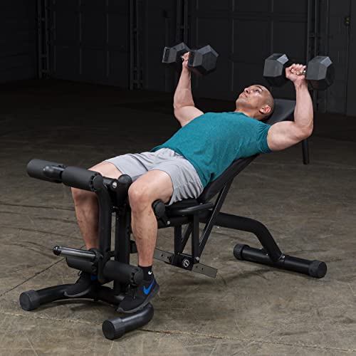 Body-Solid Adjustable Weight Bench Black