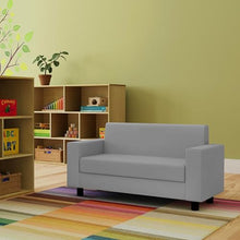 Factory Direct Partners Children's Reading Sofa Grey