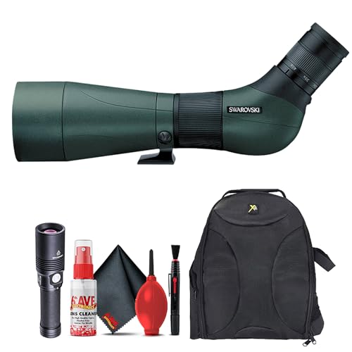 Swarovski Optik HD-ATS 65 Spotting Scope with 45 Degree Viewing Angle, Backpack, Flashlight & Cleaning Kit