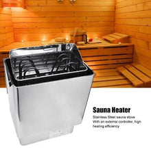 JYXYXSCP Electric Sauna Heater 3-9KW,Spa Heater Dry Sauna Stove Sauna Room Heater with External Control for Home Sauna Bath Shower 2 Working Modes (3KW)