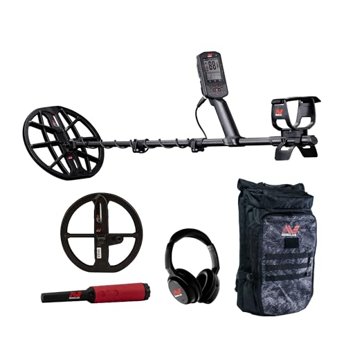 MINELAB Manticore Bundle, Includes Metal Detector, PRO-FIND 40 Pinpointer, M9 Coil, and Backpack