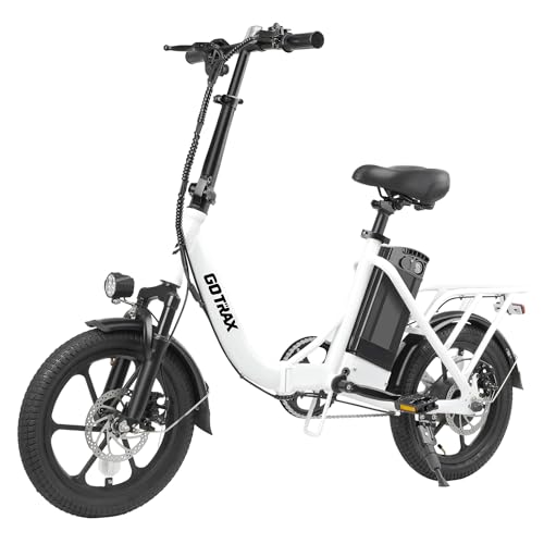 Gotrax NEPHELE 16" Folding Electric Bike White