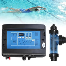 GLBMXDD Salt Chlorine Machine,Pool Salt Water Chlorinator, 5/10/15/20/30/50G/H Electrolytic Water Treatment Equipment for Swimming Pool,Spa Water Treatment Machines 30g/h