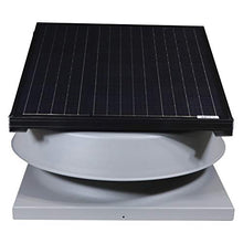 48 Watt Curb Mount Solar Attic Fan by Natural Light